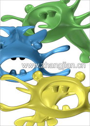 張劍2006年的卡通設計探索 動漫藝術的創新實踐